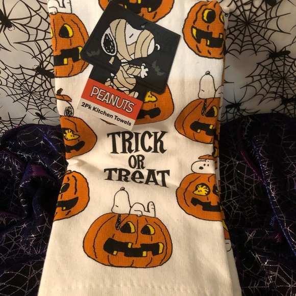 Peanuts Kitchen Snoopy Woodstock Kitchen Towels Poshmark